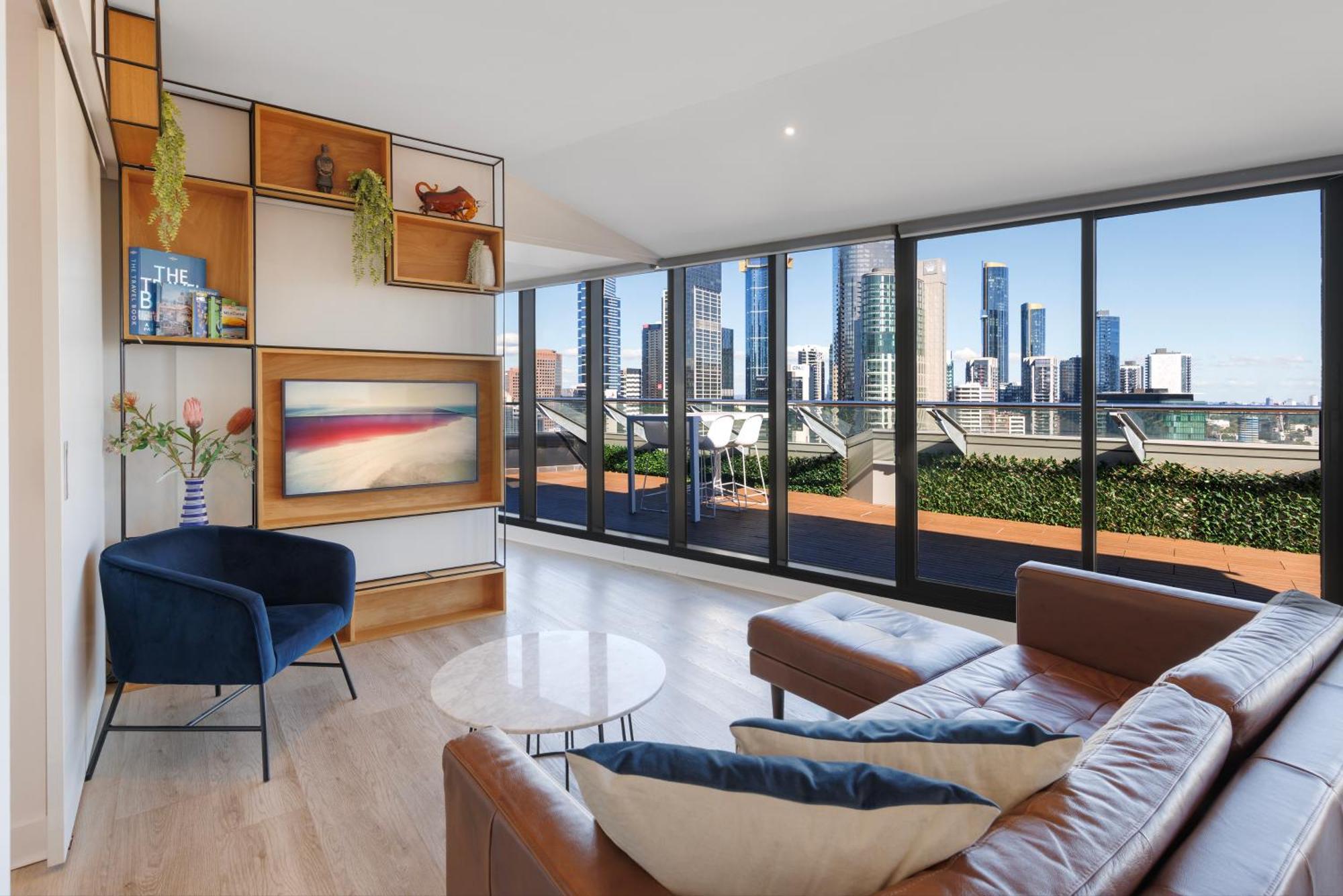 Flinders Luxury Penthouse Lejlighed Melbourne Eksteriør billede