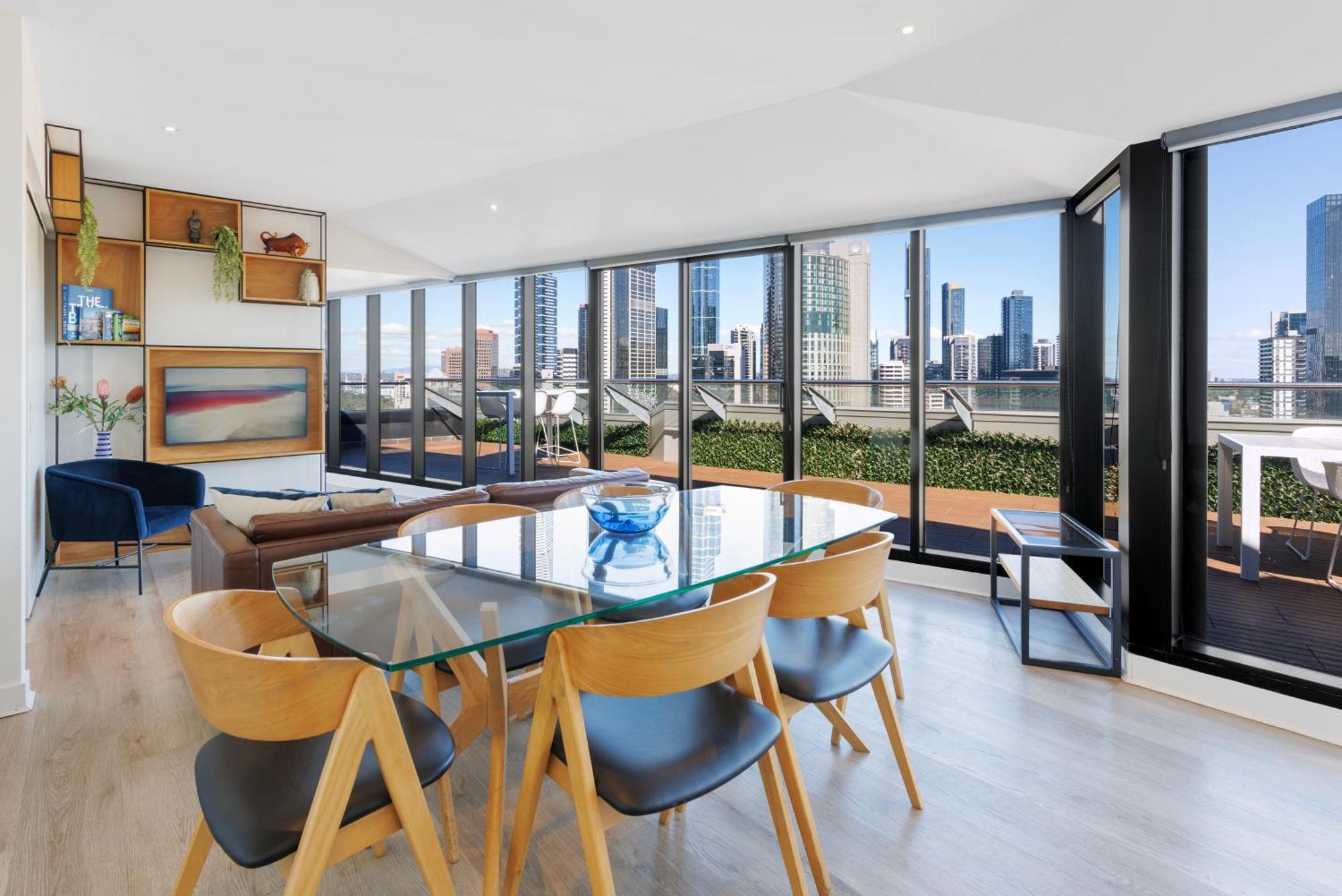 Flinders Luxury Penthouse Lejlighed Melbourne Eksteriør billede