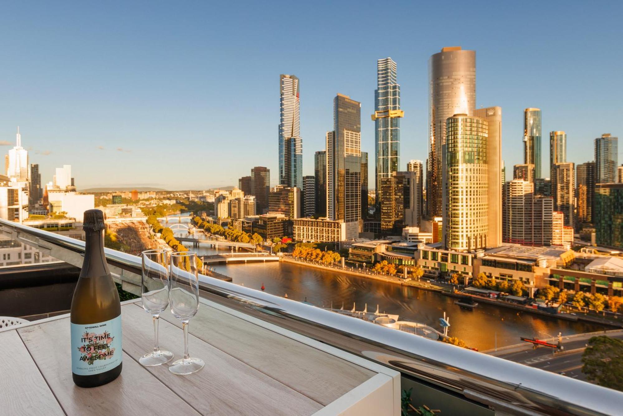 Flinders Luxury Penthouse Lejlighed Melbourne Eksteriør billede