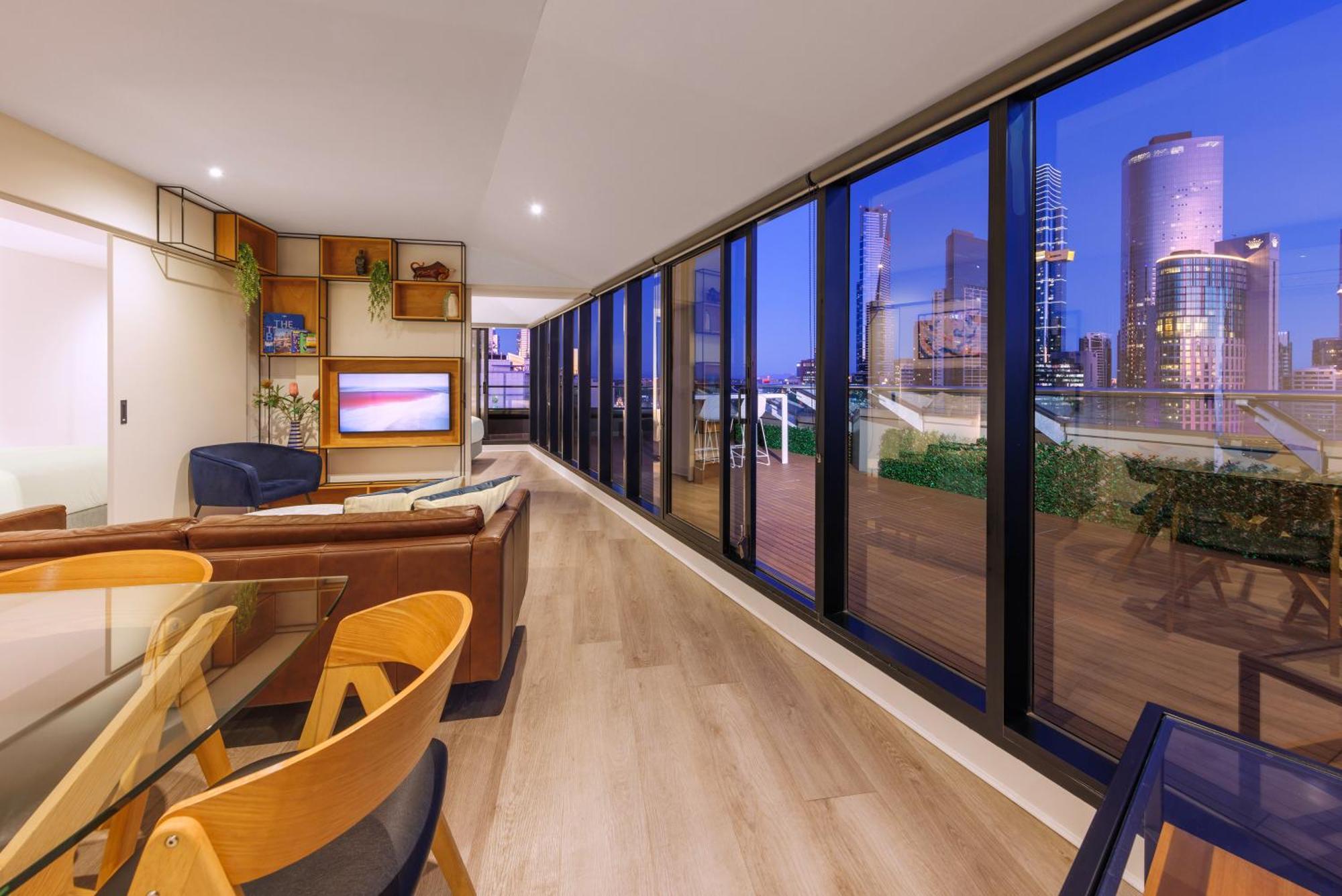Flinders Luxury Penthouse Lejlighed Melbourne Eksteriør billede